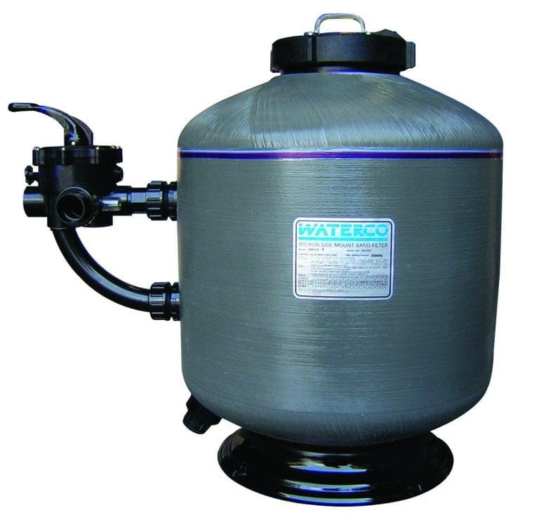 Waterco Micron side mount sand filter