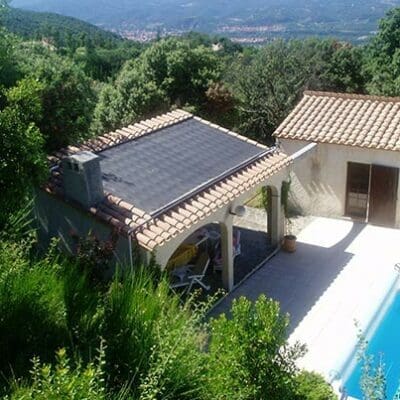 Residential house with swimming pool