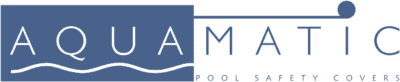 Aquamatic pool safety covers logo